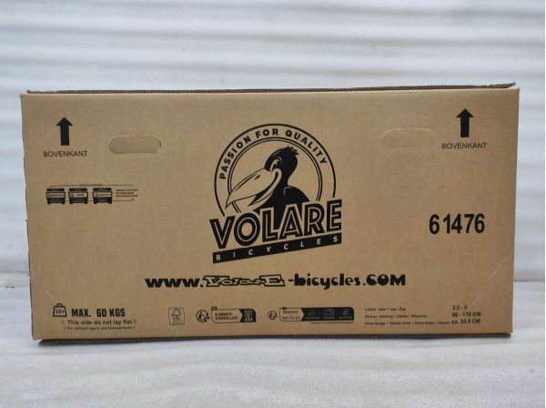 Volare Unicorn Kinderfiets - Meisjes - 14 inch - Groen