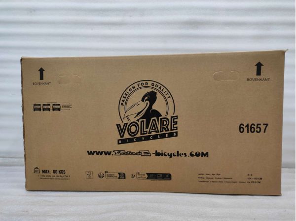 Volare Thombike Kinderfiets - Jongens - 16 inch - Blauw Geel