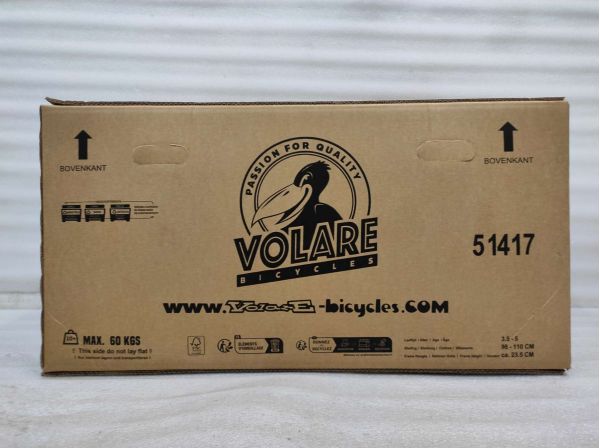 Volare Olivia Kinderfiets - Meisjes - 14 inch - Roze