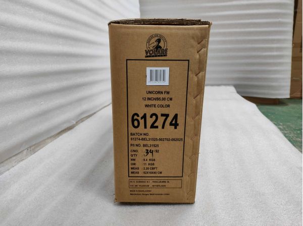 Volare Unicorn Kinderfiets - Meisjes - 12 inch - Wit - Twee handremmen