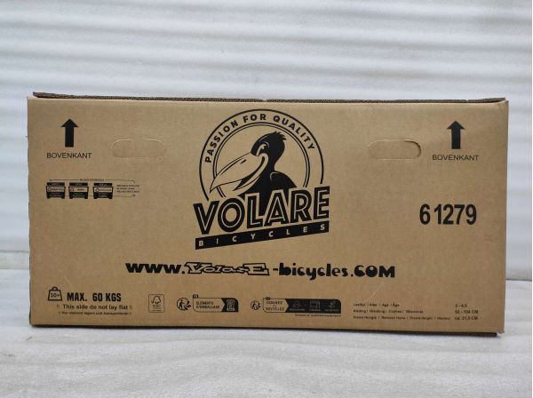 Volare Unicorn Kinderfiets - Meisjes - 12 inch - Paars