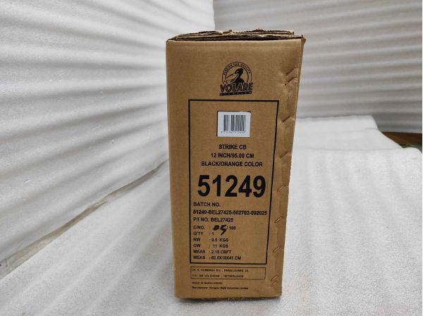 Volare Strike Kinderfiets - Jongens - 12 inch - Zwart Oranje