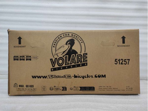 Volare Strike Kinderfiets - Jongens - 12 inch - Zwart Groen - Twee Handremmen