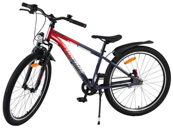 Volare XC Race Kinderfiets - 24 inch - Rood Grijs - Shimano Nexus 3