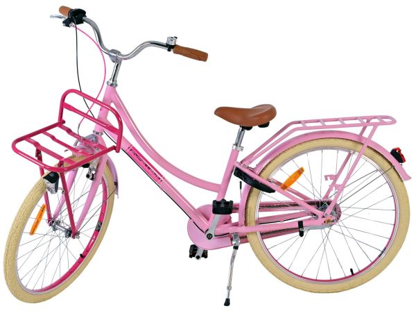 Volare Excellent Kinderfiets - Meisjes - 24 inch - Roze - Shimano Nexus 3 versnellingen