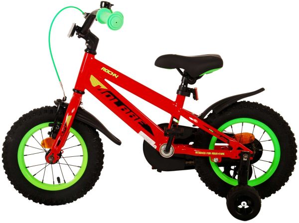 Volare Rocky Kinderfiets - Jongens - 12 inch - Rood