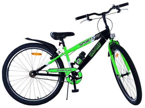 Volare Sportivo Kinderfiets - Jongens - 26 inch - Groen - Twee Handremmen Volare Sportivo Kinderfiets - Jongens - 26 inch - Groen - Twee Handremmen