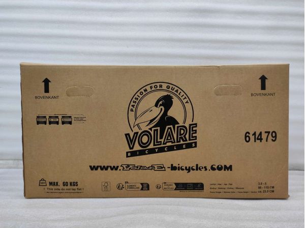 Volare Unicorn Kinderfiets - Meisjes - 14 inch - Paars