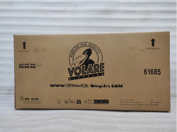 Volare Unicorn Kinderfiets - Meisjes - 16 inch - Paars