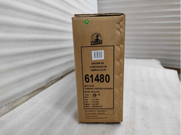 Volare Unicorn Kinderfiets - Meisjes - 14 inch - Paars - Twee Handremmen