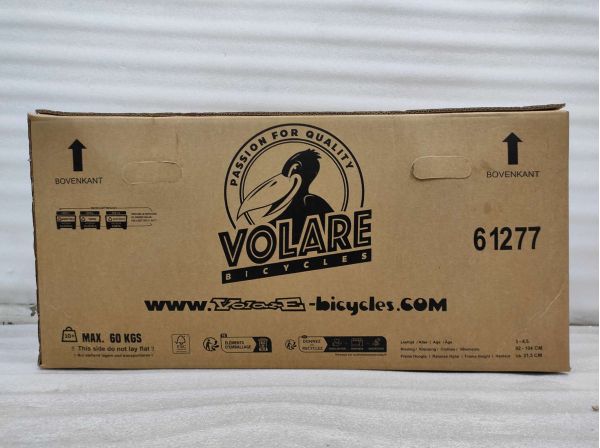 Volare Unicorn Kinderfiets - Meisjes - 12 inch - Groen - Twee handremmen