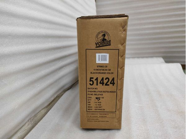 Volare Strike Kinderfiets - Jongens - 14 inch - Zwart Oranje