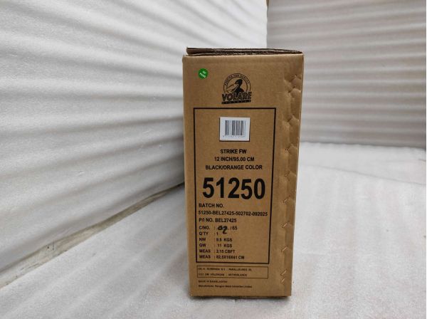 Volare Strike Kinderfiets - Jongens - 12 inch - Zwart Oranje - Twee Handremmen