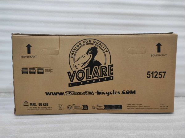 Volare Strike Kinderfiets - Jongens - 12 inch - Zwart Groen - Twee Handremmen