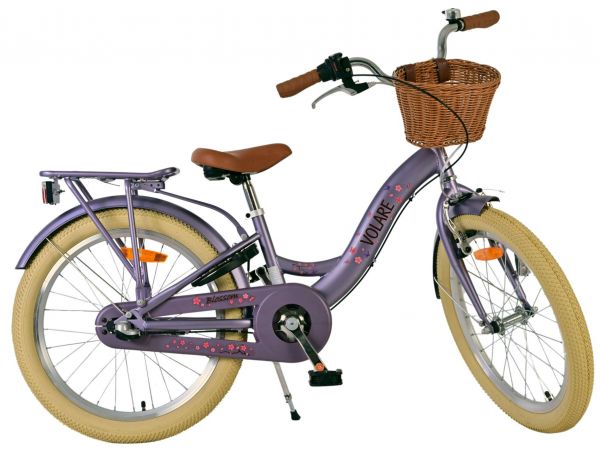 Volare Blossom Kinderfiets - Meisjes - 20 inch - Paars - Nexus 3