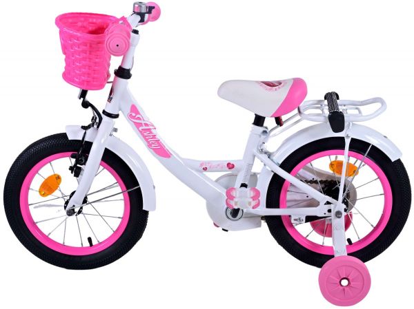 Volare Ashley Kinderfiets - Meisjes - 14 inch - Wit Volare Ashley Kinderfiets - Meisjes - 14 inch - Wit