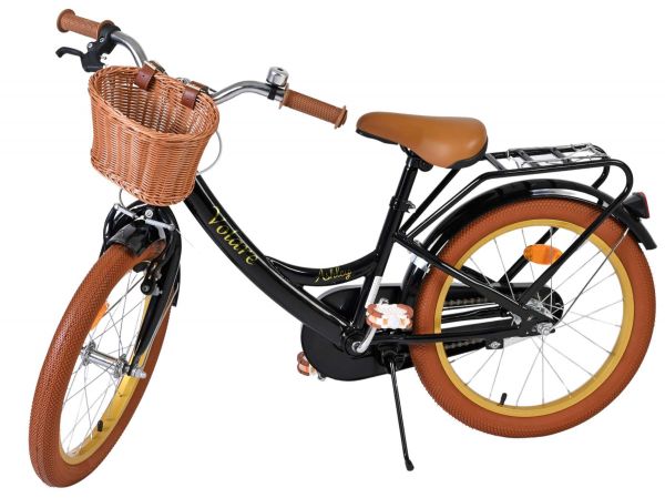 Volare Ashley Kinderfiets - Meisjes - 18 inch - Zwart