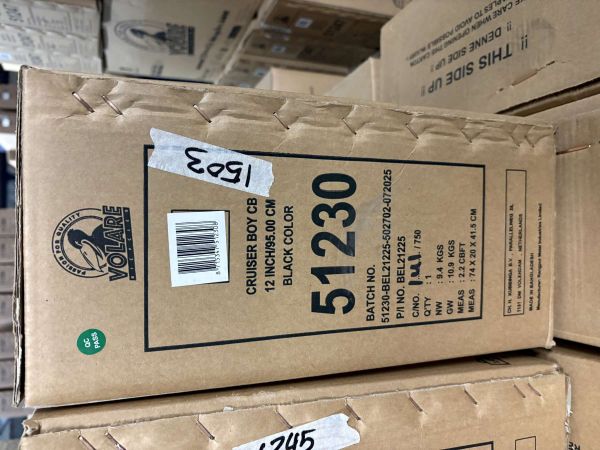 Volare Black Cruiser Kinderfiets - Jongens - 12 inch - Zwart