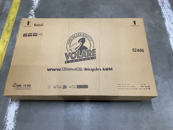 Volare Blossom Kinderfiets - Meisjes - 24 inch - Wit