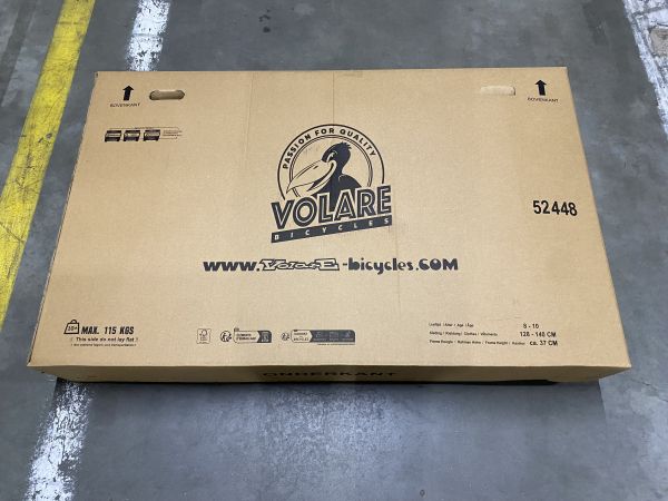 Volare Blossom Kinderfiets - Meisjes - 24 inch - Wit - 3 Versnellingen