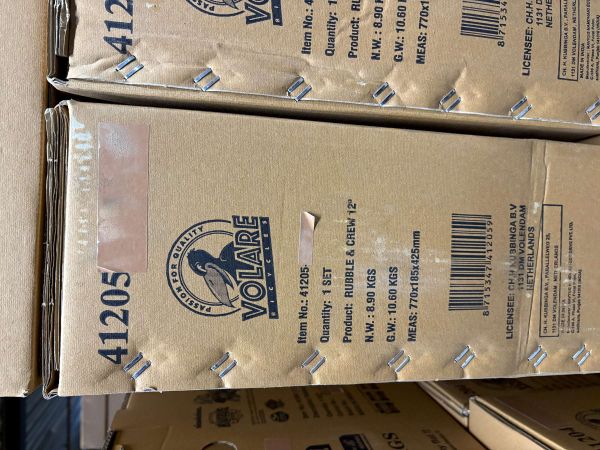 Rubble & Crew - Kinderfiets - Jongens - 12 inch - Blauw - Twee handremmen