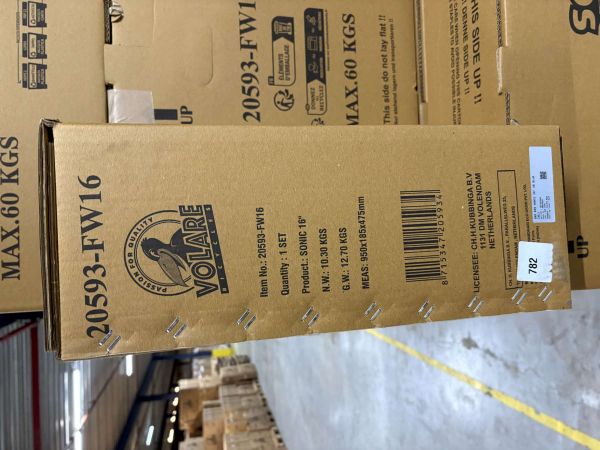 Sonic Kinderfiets - Jongens - 16 inch - Blauw - Twee handremmen