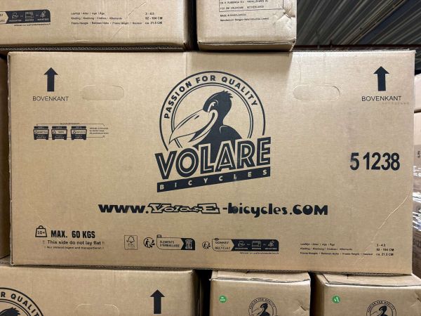 Volare Ashley Kinderfiets - Meisjes - 12 inch - Pastel Blauw - Twee handremmen