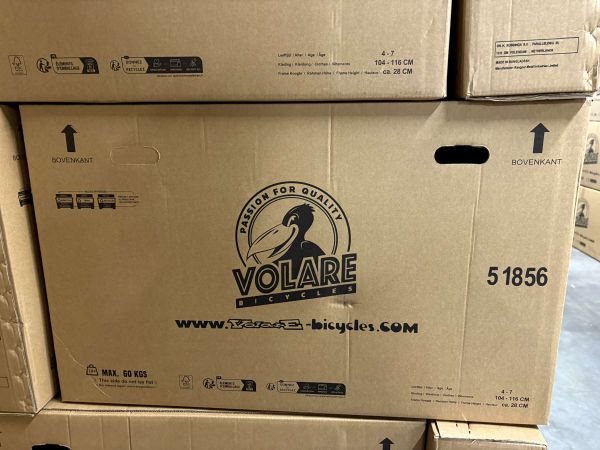 Volare Ashley Kinderfiets - Meisjes - 18 inch - Pastel Blauw