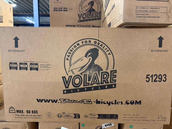 Volare Blossom Kinderfiets - Meisjes - 12 inch - Roze - Twee handremmen