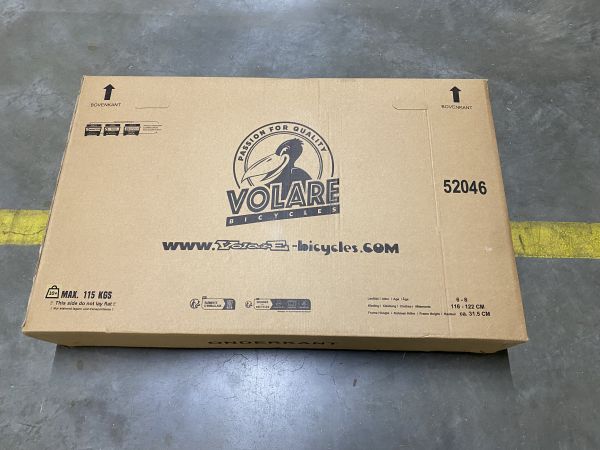 Volare Blossom Kinderfiets - Meisjes - 20 inch - Wit