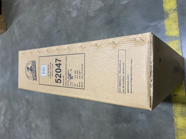 Volare Blossom Kinderfiets - Meisjes - 20 inch - Wit - Twee handremmen