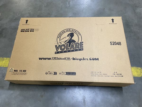 Volare Blossom Kinderfiets - Meisjes - 20 inch - Wit - Nexus 3 versnellingen