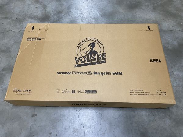 Volare Blossom Kinderfiets - Meisjes - 26 inch - Paars - Twee handremmen