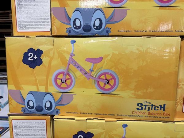 Disney Stitch loopfiets metaal