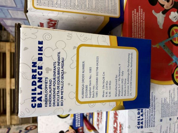 Disney Mickey loopfiets metaal