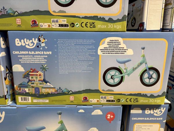 Bluey loopfiets metaal