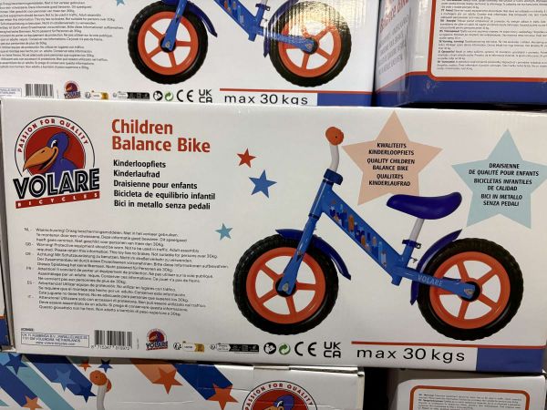 Volare loopfiets - Blauw