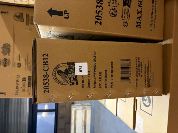 Paw Patrol Kinderfiets - Meisjes - 12 inch - Roze