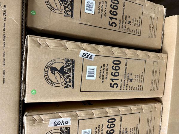 Volare Ashley Kinderfiets - Meisjes - 16 inch - Zwart - Twee Handremmen