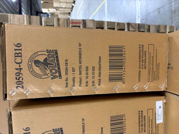 Hot Wheels Kinderfiets - Jongens - 16 inch - Zwart Oranje Blauw