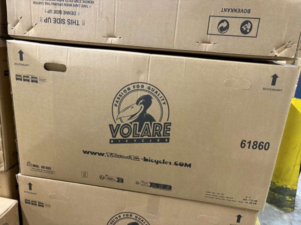 Volare Thombike Kinderfiets - Jongens - 18 inch - Oranje Grijs