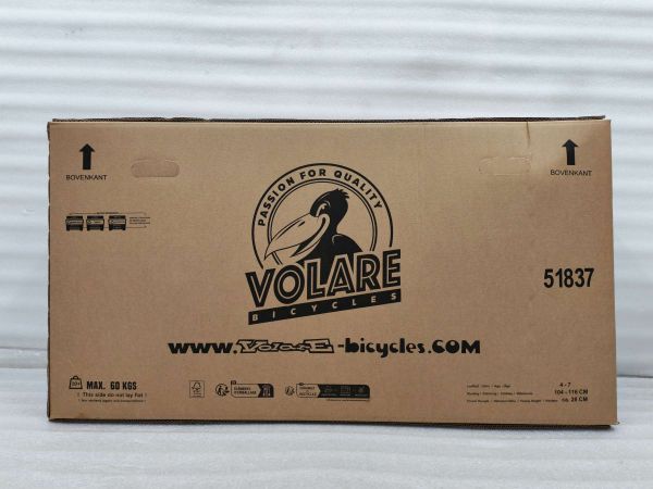 Volare Lily Kinderfiets - Meisjes - 18 inch - Wit Roze Paars