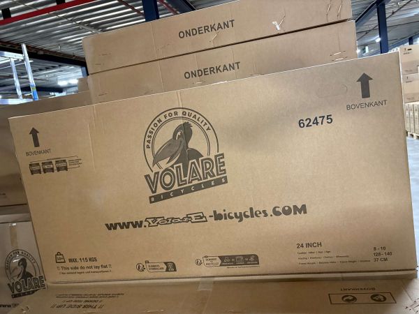 Volare Boost Kinderfiets - 24 inch - Blauw Oranje - 21 versnellingen