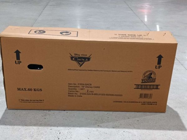 Disney Cars Kinderfiets - Jongens - 16 inch - Rood