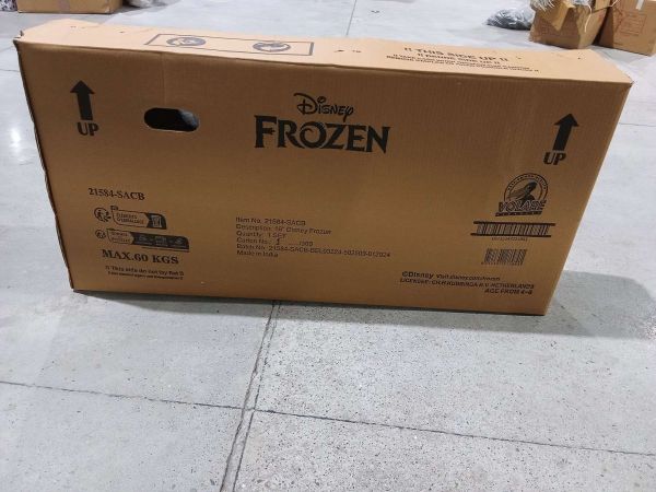 Disney Frozen 2 Kinderfiets - Meisjes - 16 inch - Blauw/Paars
