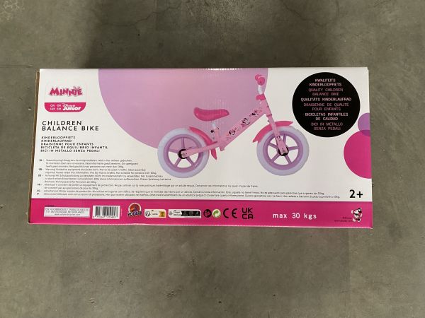 Disney Minnie loopfiets metaal Disney Minnie loopfiets metaal