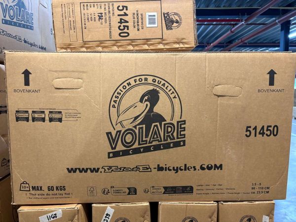 Volare Sportivo Kinderfiets - Jongens - 14 inch - Blauw Zwart