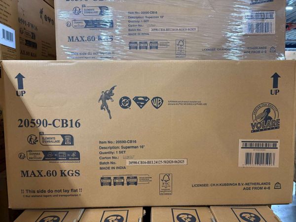 Superman Kinderfiets - Jongens - 16 inch - Blauw