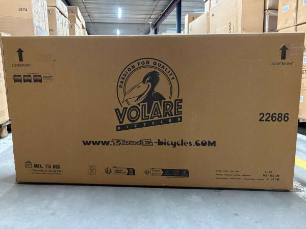 Volare XC Race Kinderfiets - 26 inch - Nexus 3 - Wit/Roze