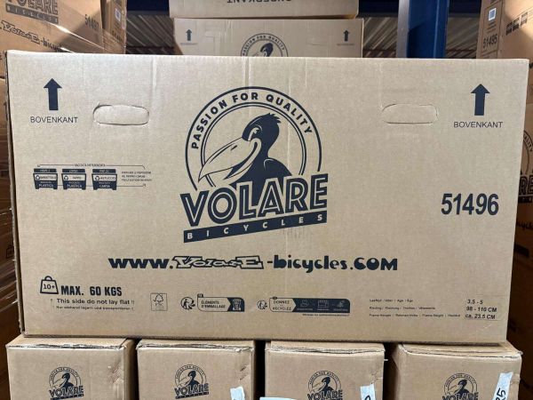 Volare Blossom Kinderfiets - Meisjes - 14 inch - Wit